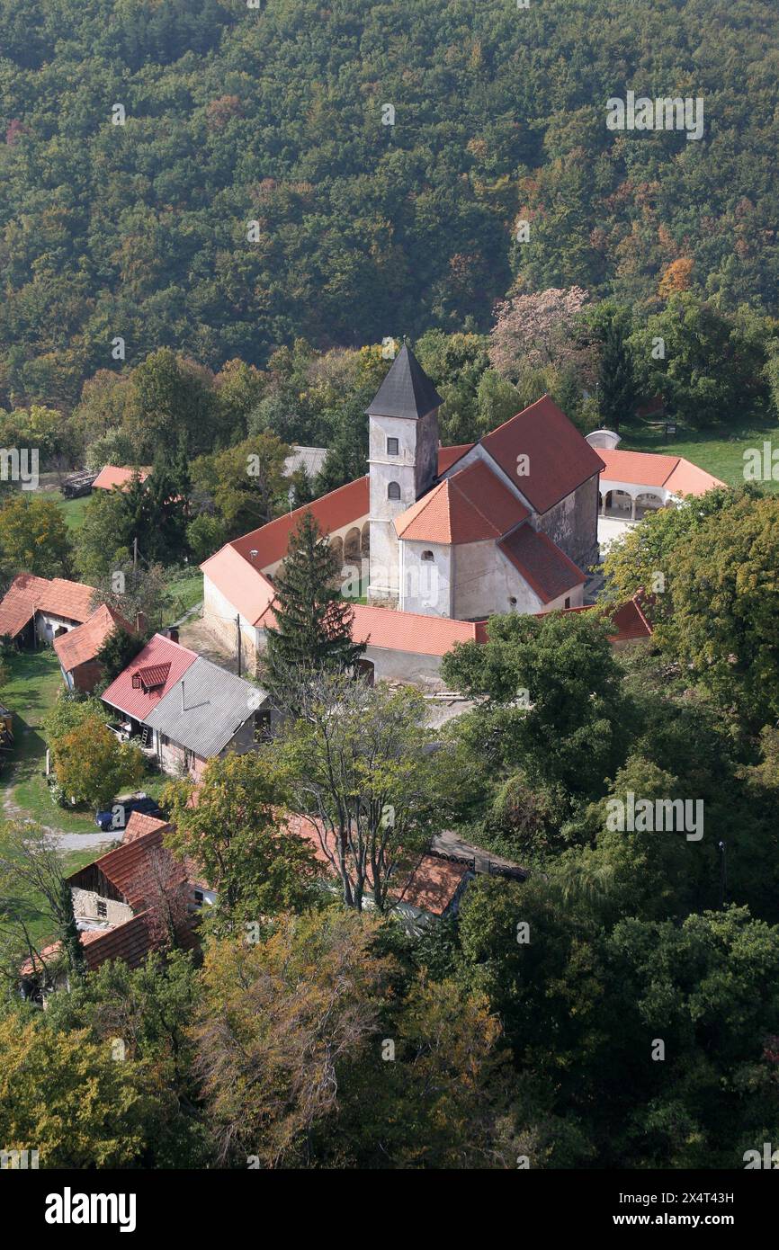 Church of Our Lady of Mountain in Lobor, Croatia Stock Photo