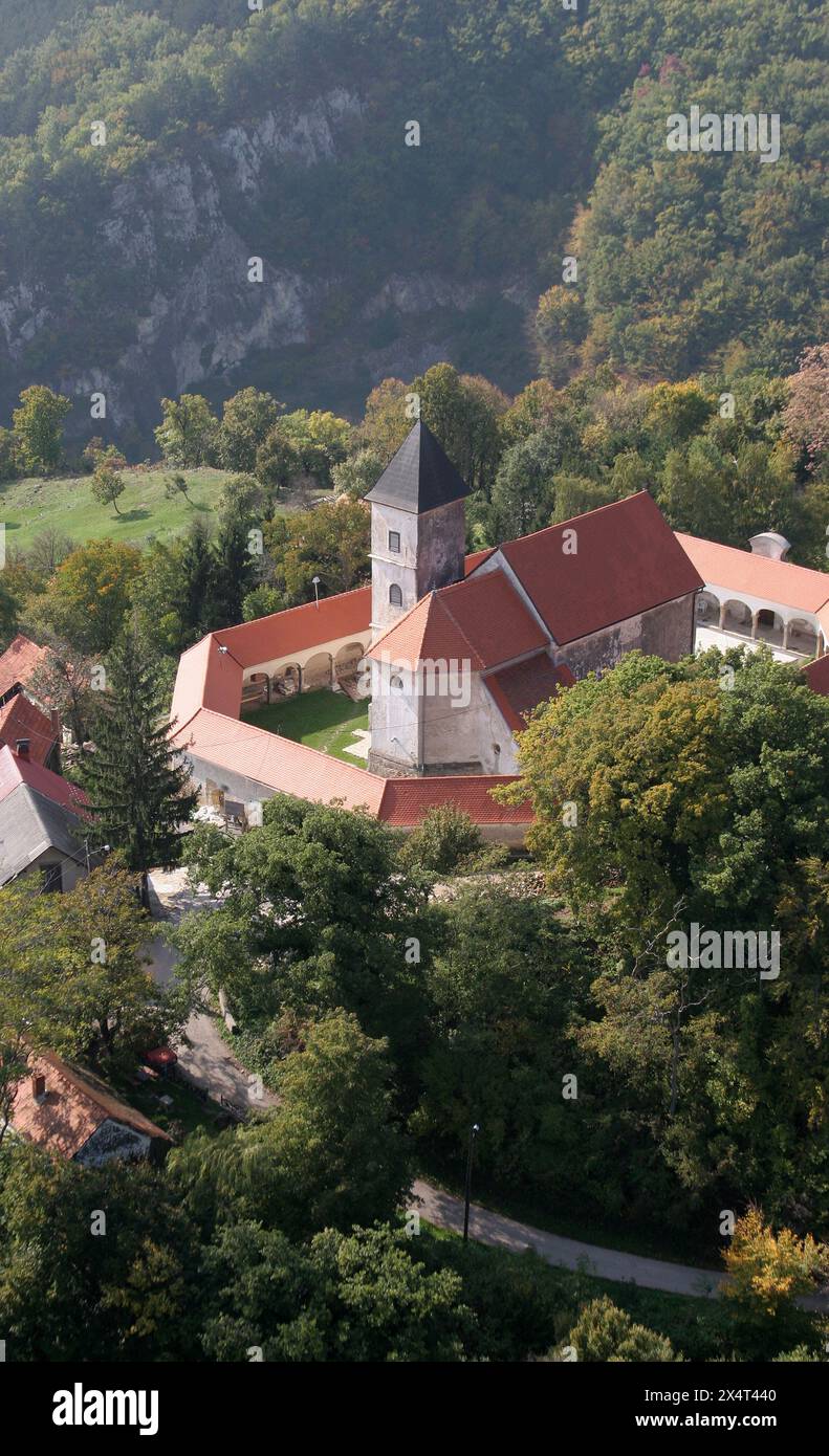 Church of Our Lady of Mountain in Lobor, Croatia Stock Photo