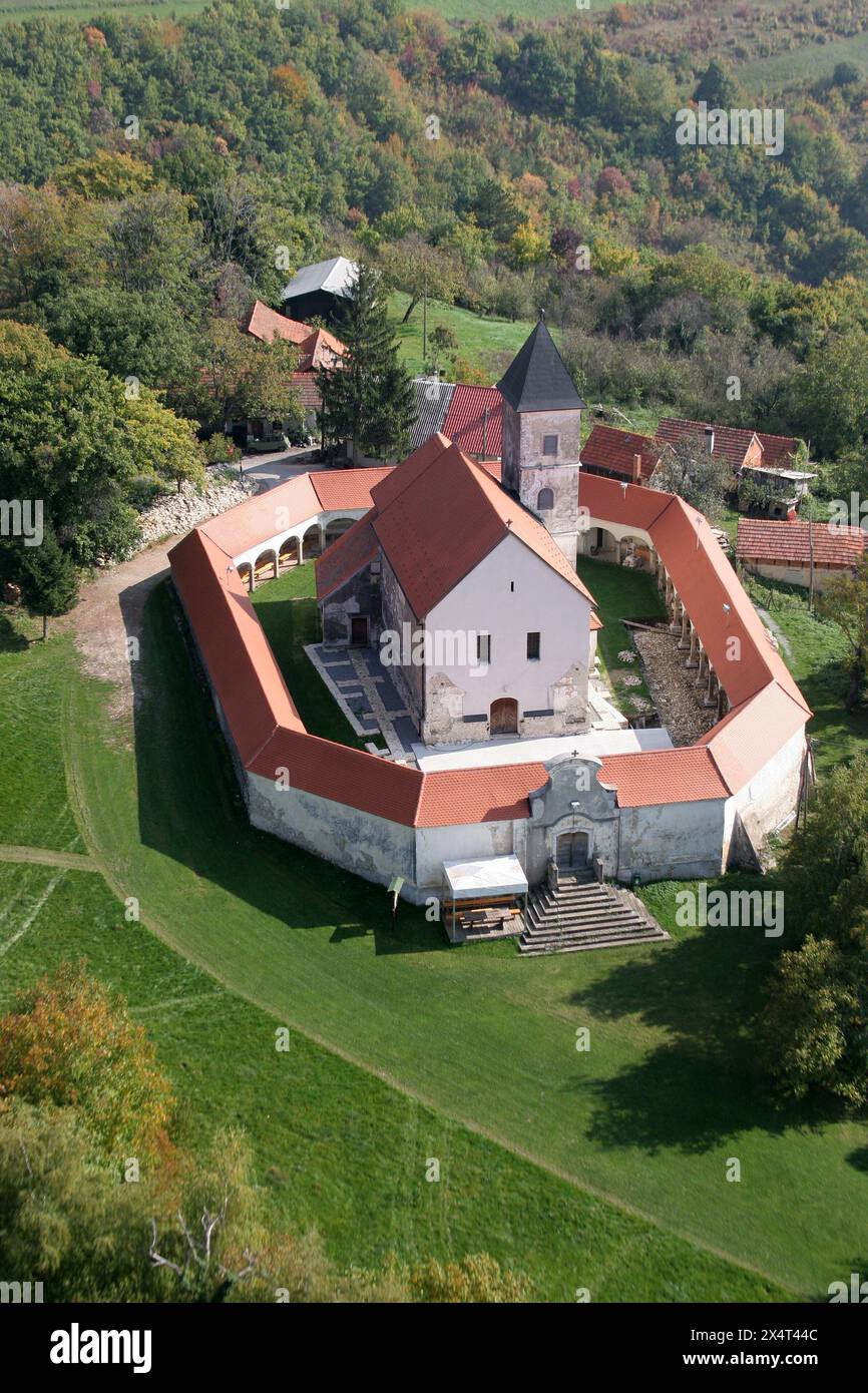 Church of Our Lady of Mountain in Lobor, Croatia Stock Photo