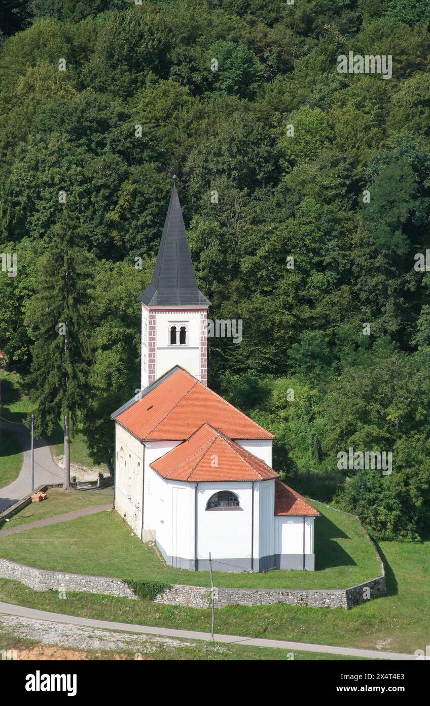 Saint Elijah parish church in Lipnik, Croatia Stock Photo