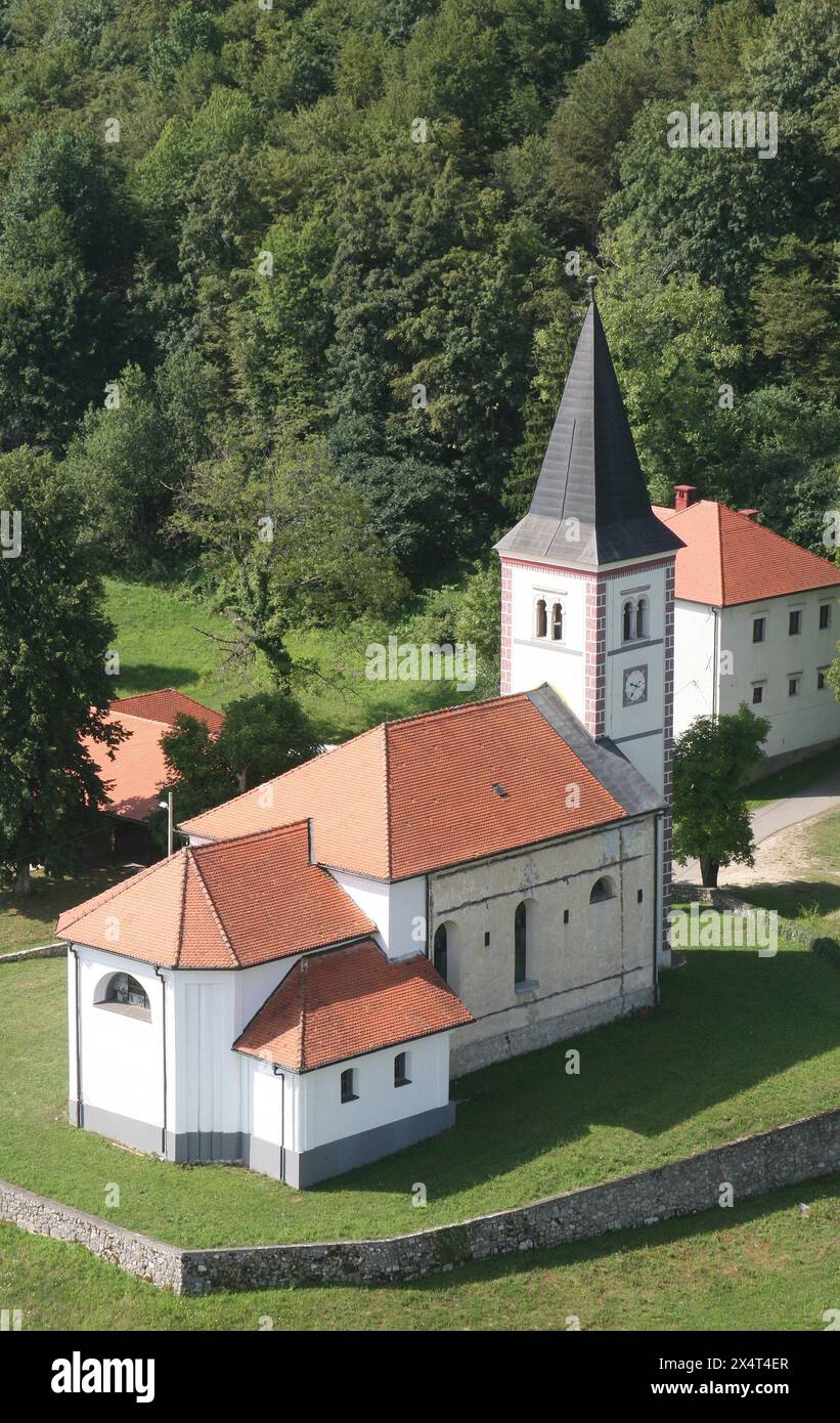 Saint Elijah parish church in Lipnik, Croatia Stock Photo