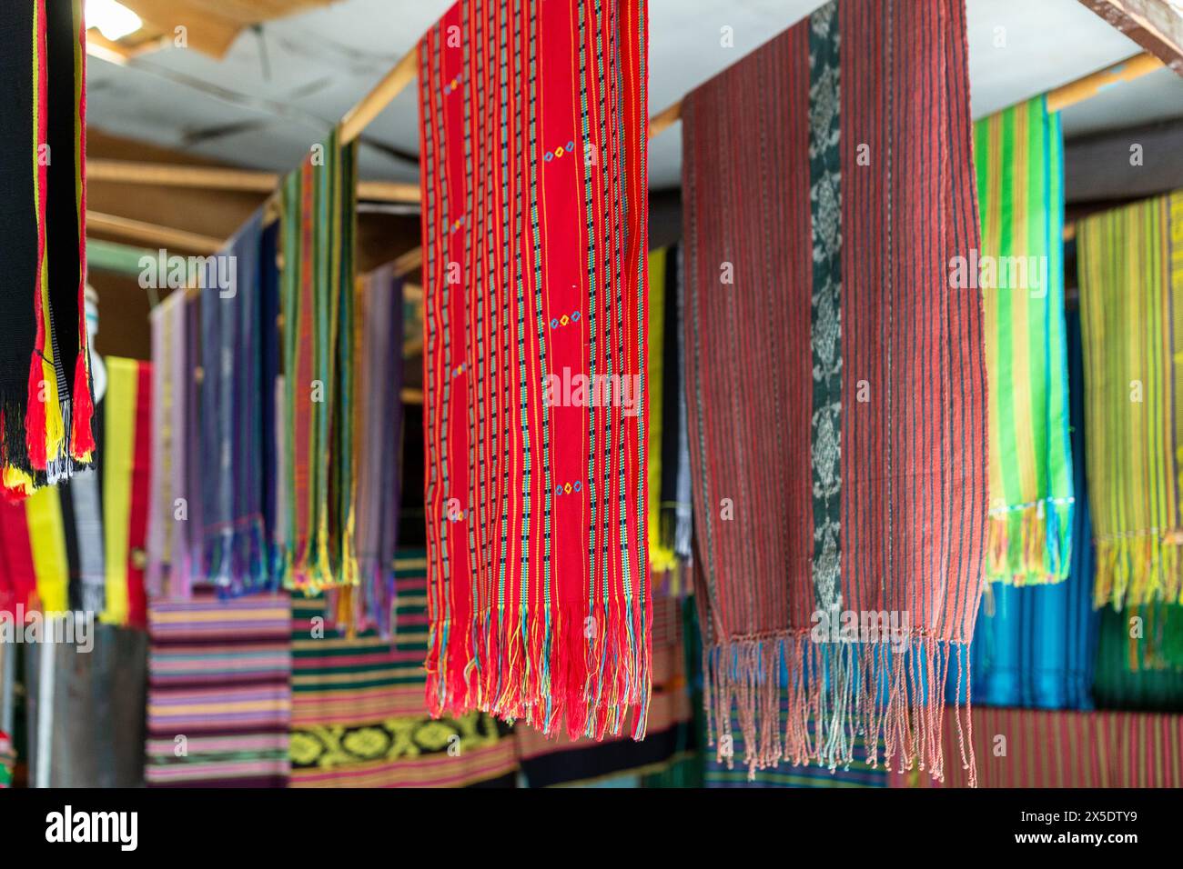 Tais, traditional textile from Timor-Leste Stock Photo