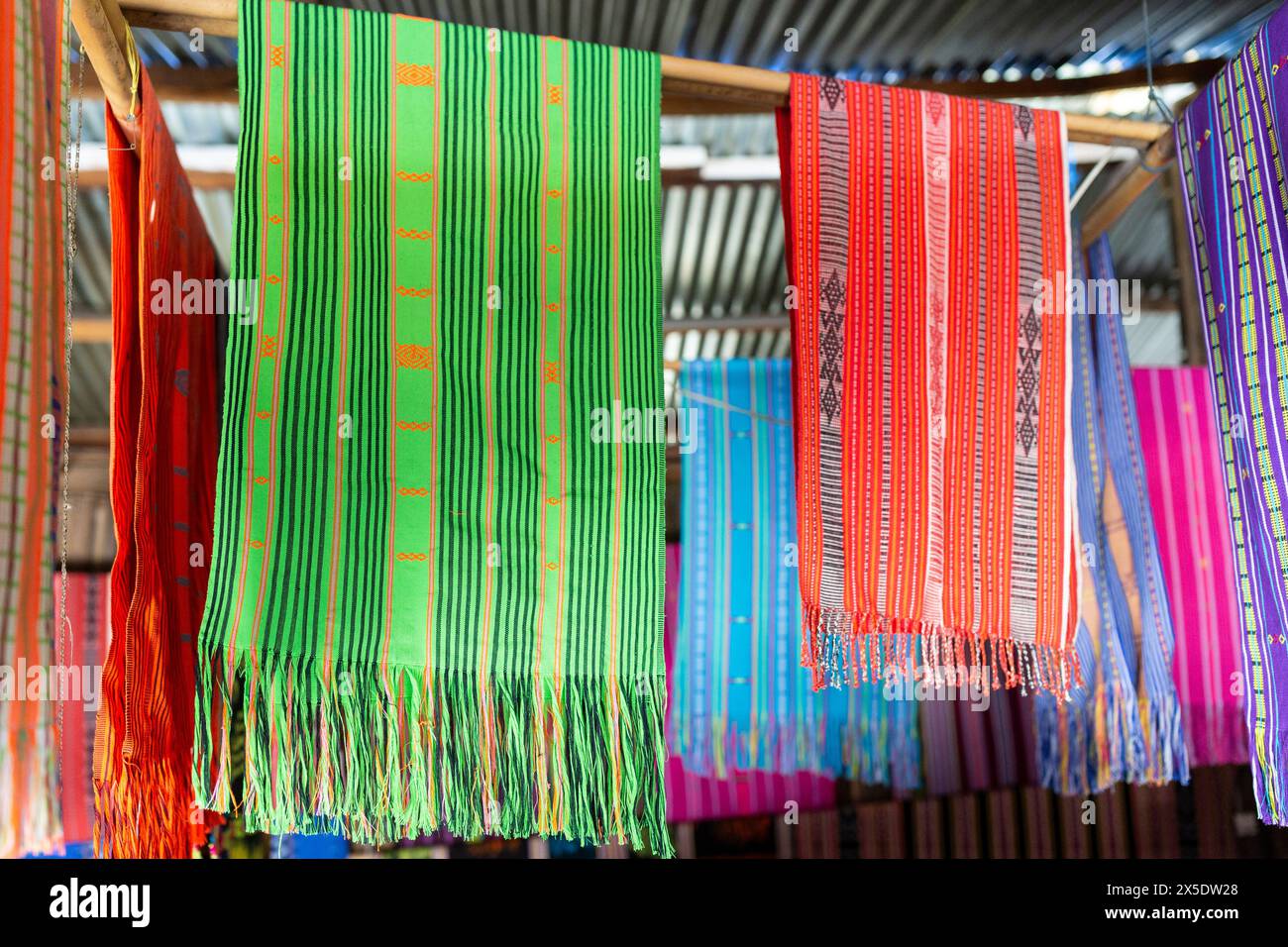 Tais, traditional textile from Timor-Leste Stock Photo