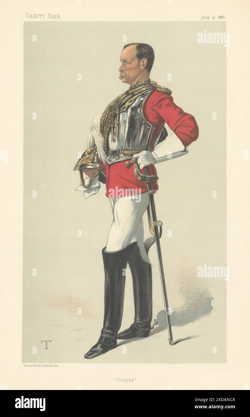 VANITY FAIR SPY CARTOON Colonel Henry Peter Ewart 'Croppy' Military. By ...