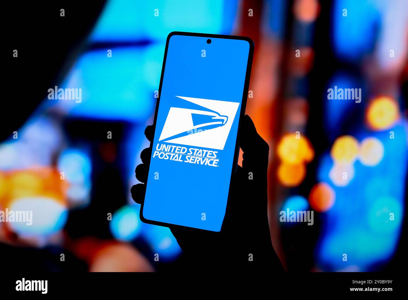 Paraguay. 01st Sep, 2024. In this photo illustration, the United States Postal Service (USPS) logo is displayed on a smartphone screen. Credit: SOPA Images Limited/Alamy Live News Stock Photo