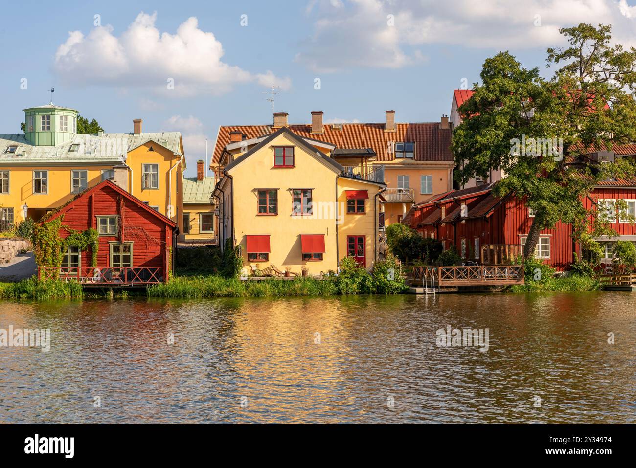 Gamla staden, Old town, Eskilstuna, Sweden Stock Photo