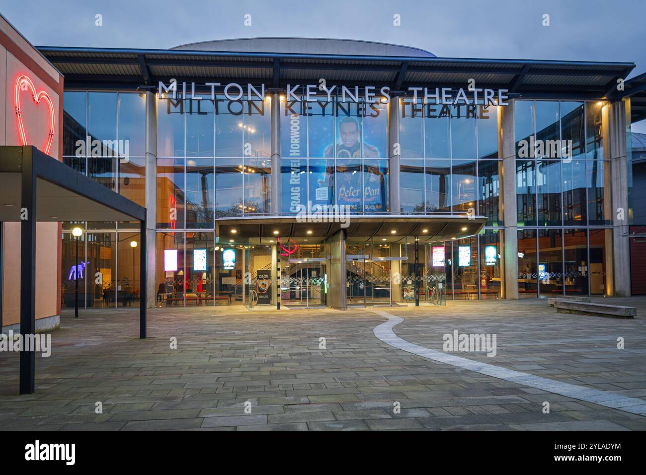 Milton Keynes Theatre Stock Photo