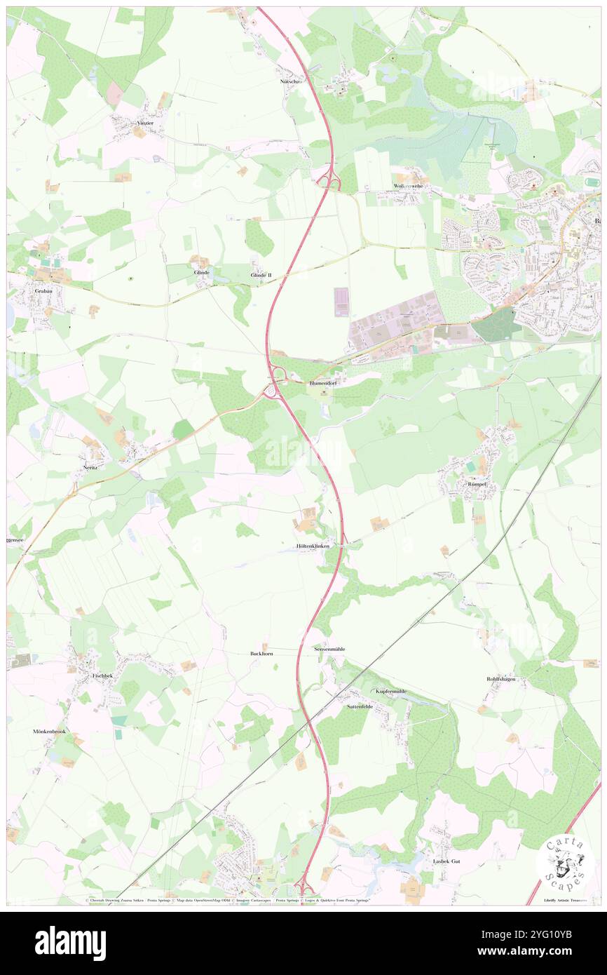 Beste, DE, Germany, Schleswig-Holstein, N 53 47' 9'', N 10 19' 14'', map, Cartascapes Map published in 2024. Explore Cartascapes, a map revealing Earth's diverse landscapes, cultures, and ecosystems. Journey through time and space, discovering the interconnectedness of our planet's past, present, and future. Stock Photo