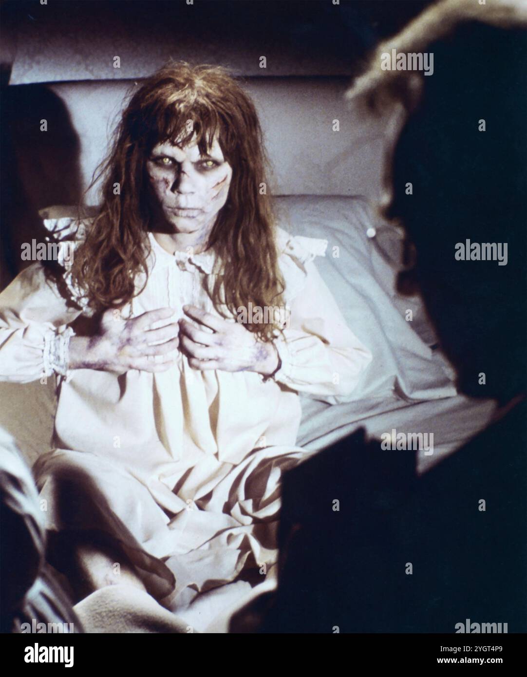 THE EXORCIST 1973 Warner Bros. film with Linda Blair Stock Photo