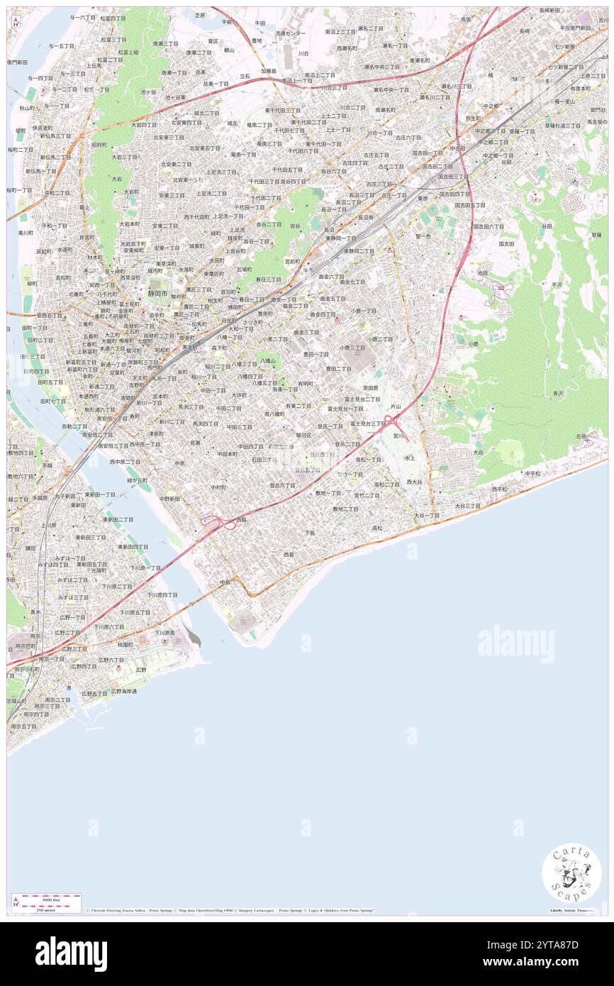 Toro Iseki, Shizuoka-shi, JP, Japan, Shizuoka, N 34 57' 21'', N 138 24' 29'', map, Cartascapes Map published in 2024. Explore Cartascapes, a map revealing Earth's diverse landscapes, cultures, and ecosystems. Journey through time and space, discovering the interconnectedness of our planet's past, present, and future. Stock Photo