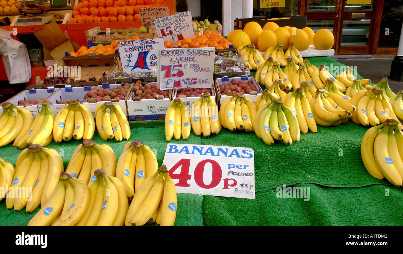 Croydon Market Surrey UK Stock Photo