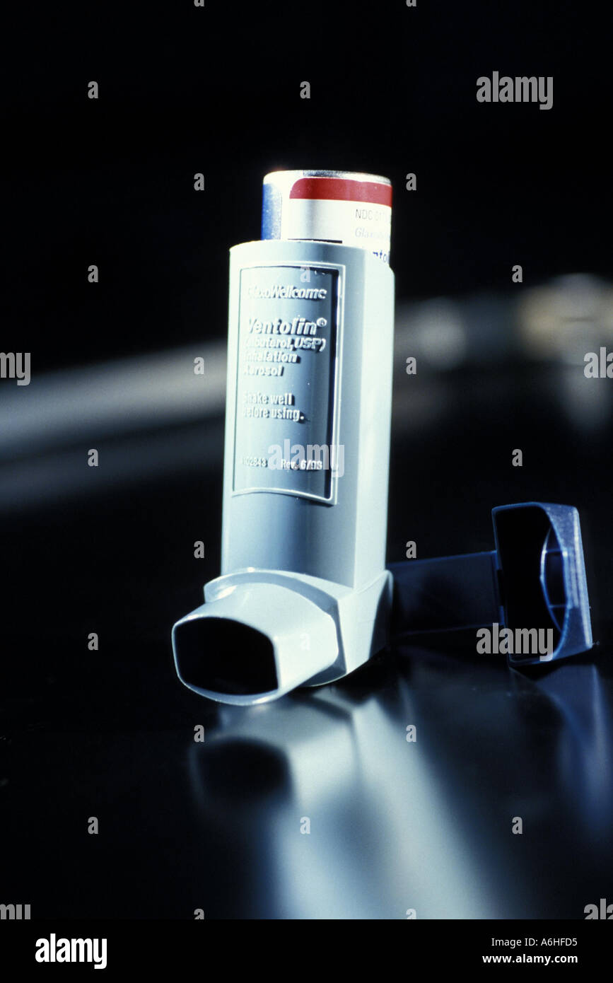 Steroid asthma inhaler hi-res stock photography and images - Alamy