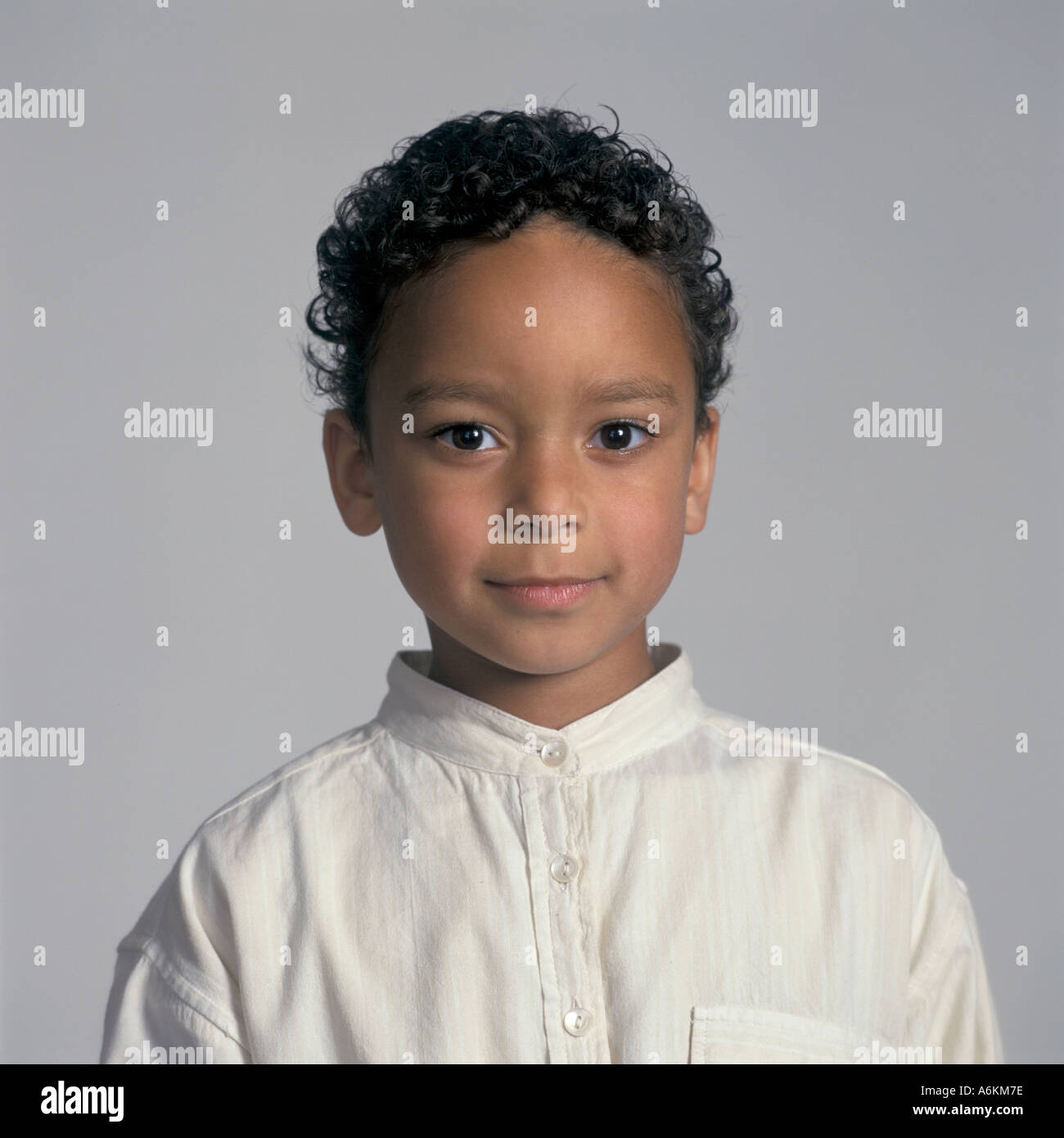 Ethnic boy portrait Stock Photo