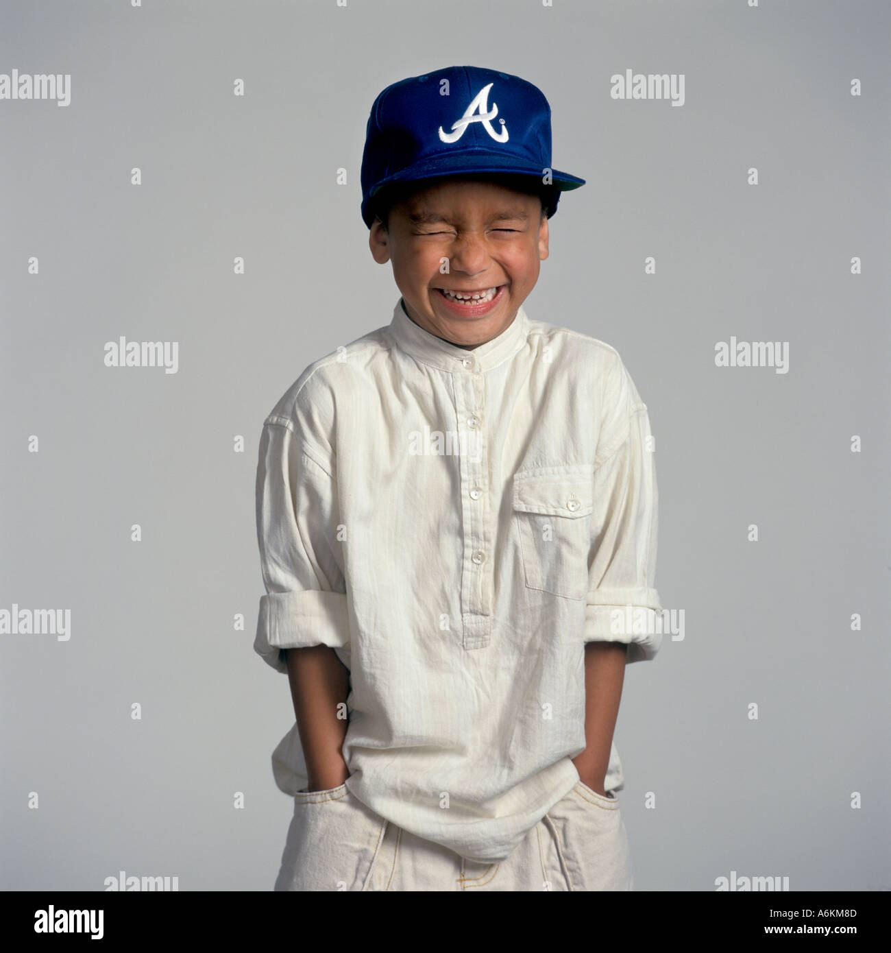 Ethnic boy portrait Stock Photo