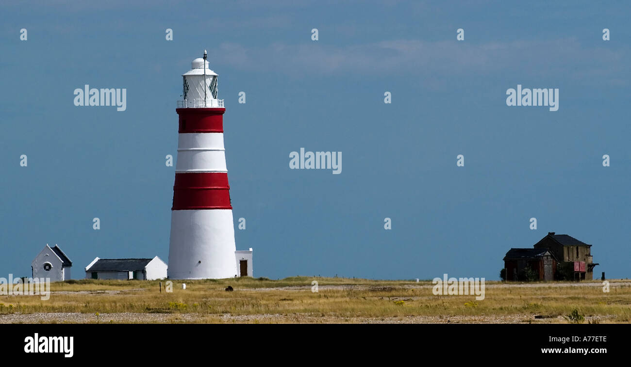 Orford Ness Lighthouse, Suffolk, UK Stock Photo