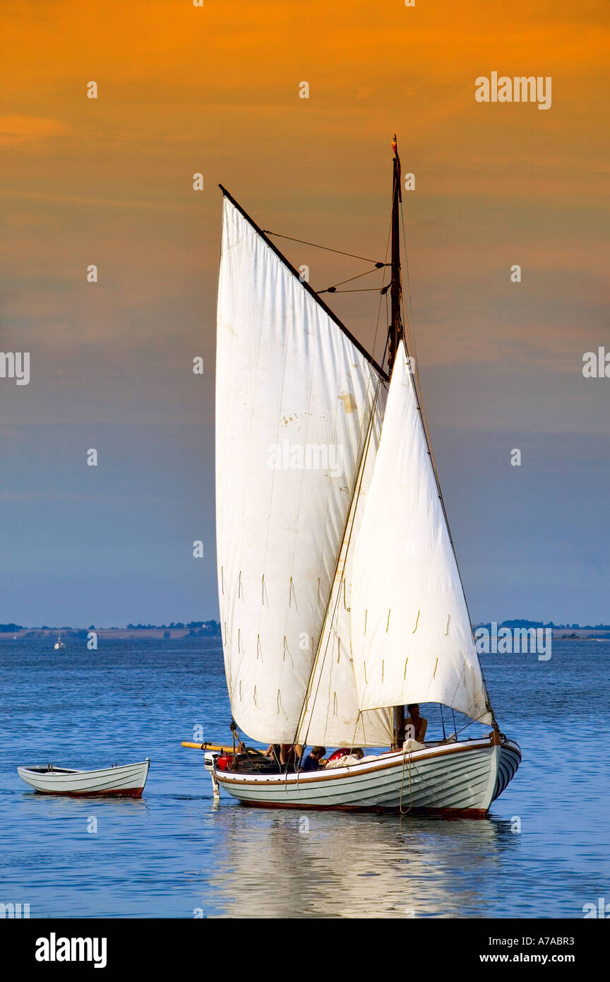 Old sailing boat Stock Photo