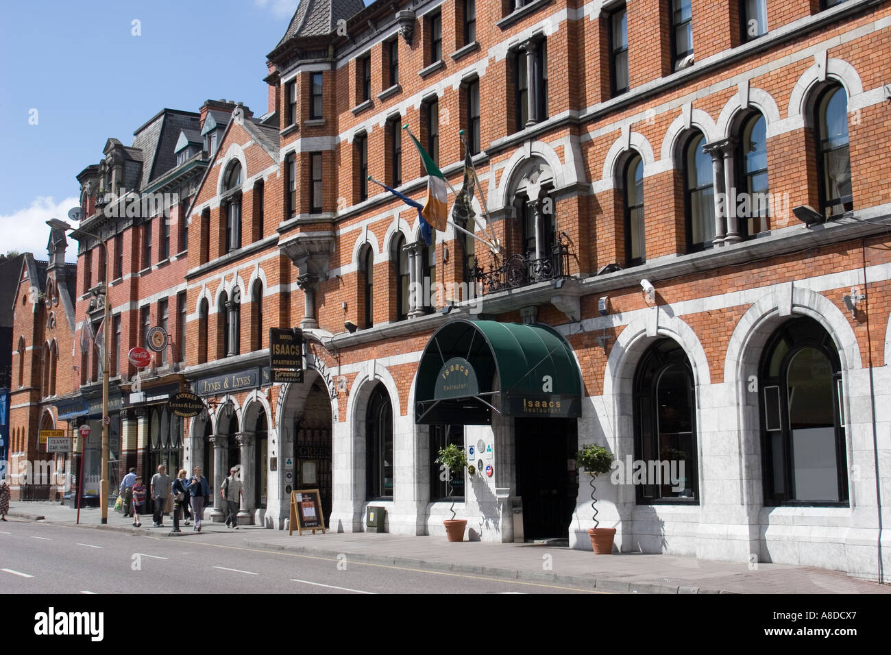 Isaacs Hotel and Restaurant Cork Ireland Stock Photo