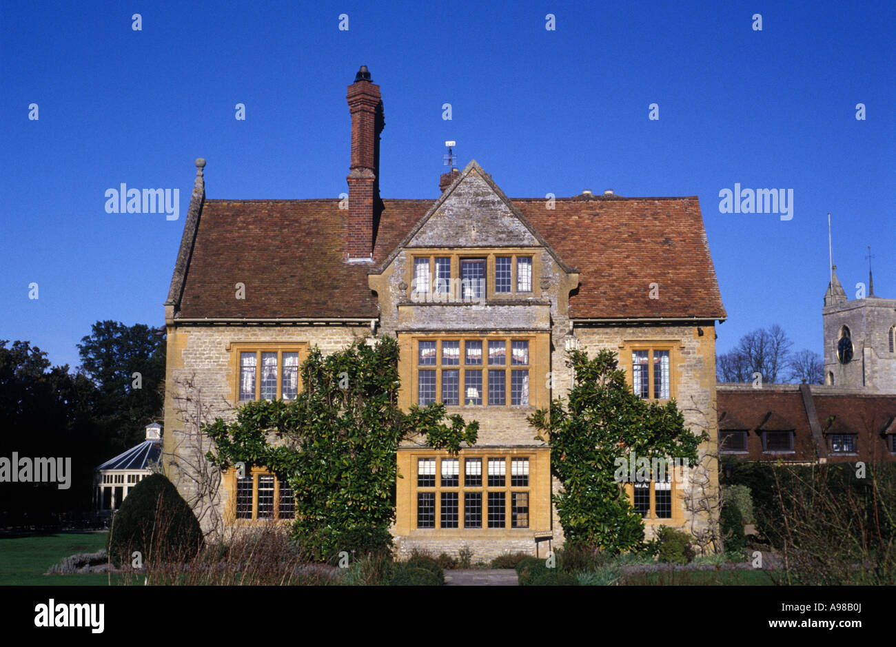 Raymond Blanc's Le Manoir aux Quat'Saisons, Great Milton, Oxford Stock Photo