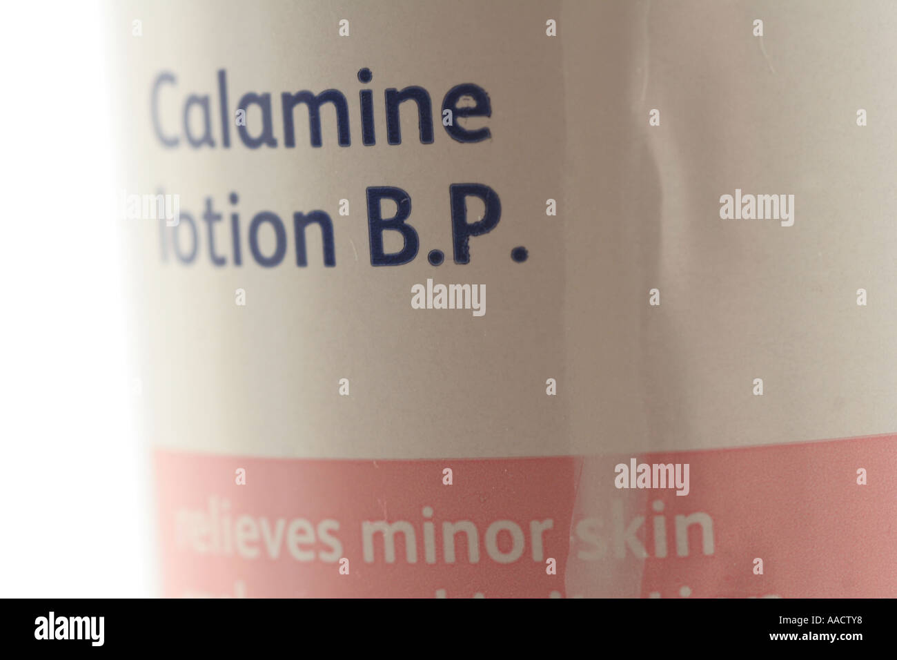 calamine lotion Stock Photo