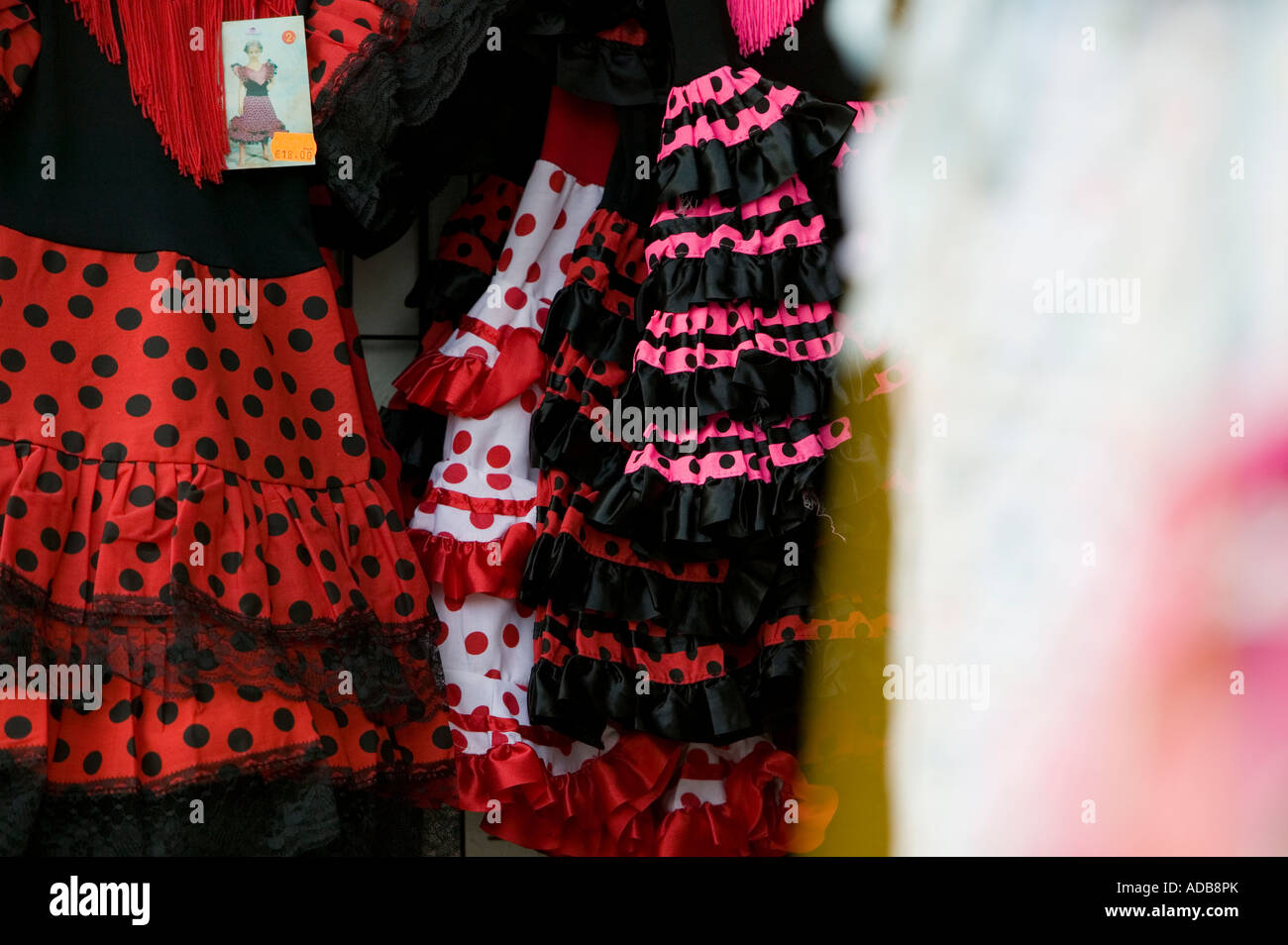 Souvenir shop in Spain Stock Photo