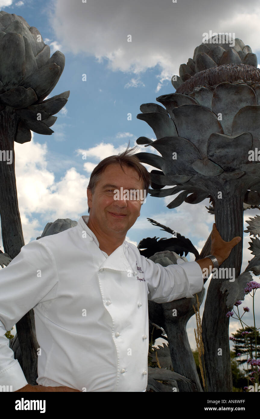 Raymond Blanc at Le Manoir aux Quat Saisons Stock Photo