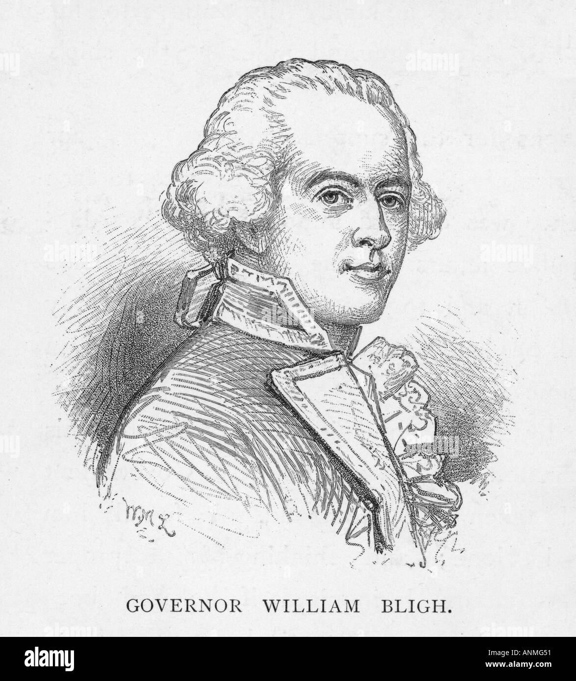 Captain Bligh Stock Photo