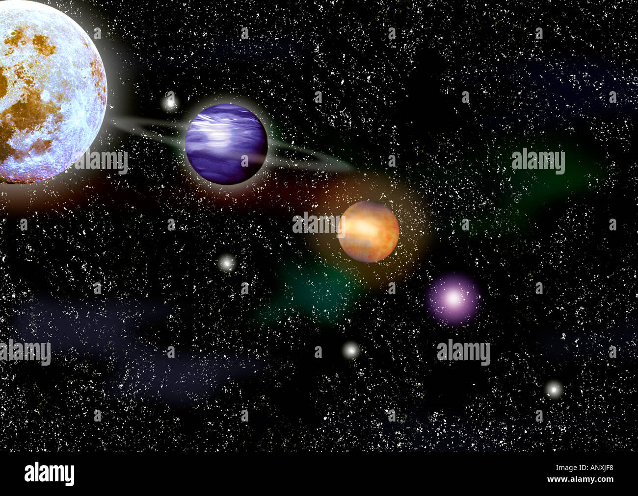 Graph Planets And Moons