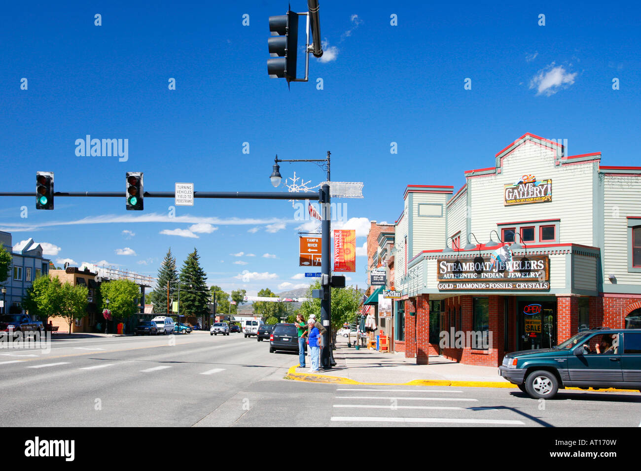 Steamboat Springs, Colorado Stock Photo