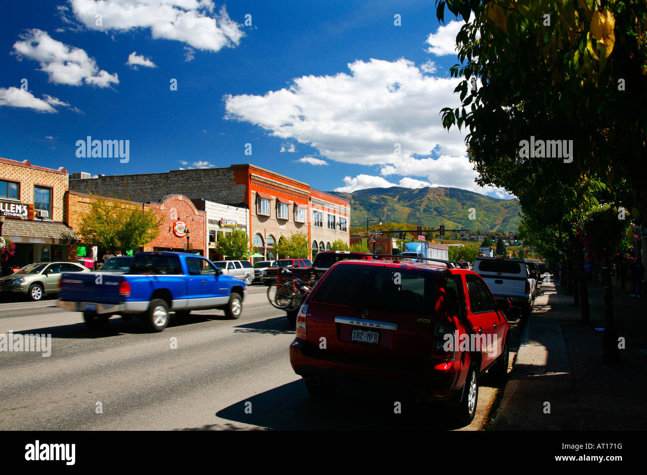 Steamboat Springs, Colorado Stock Photo