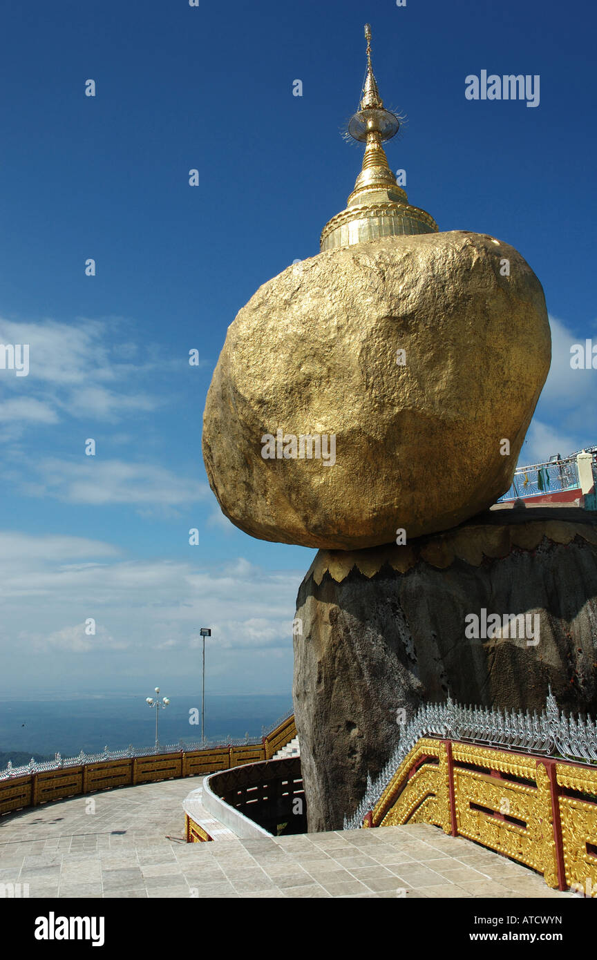 Golden Mount, Myanmar Stock Photo