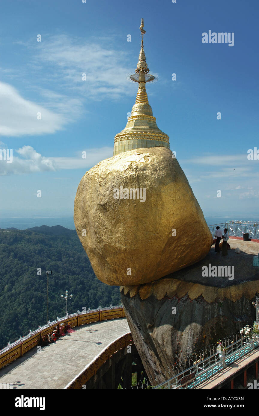 Golden Mount, Myanmar Stock Photo