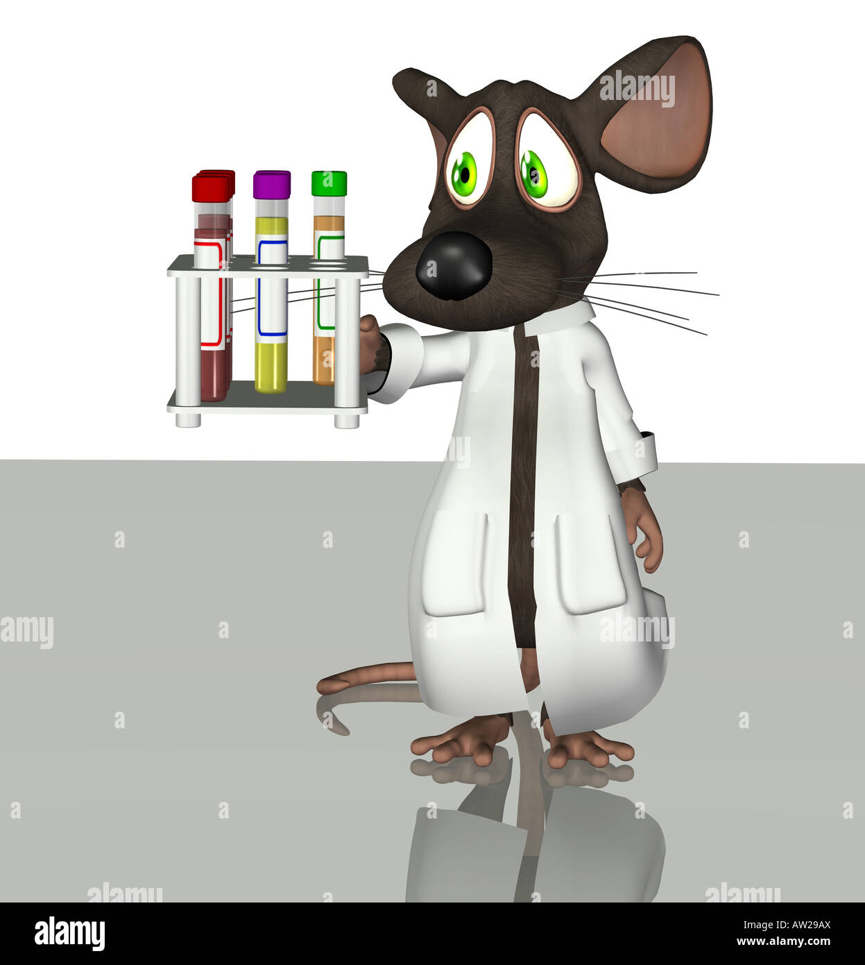 lab mouse Stock Photo