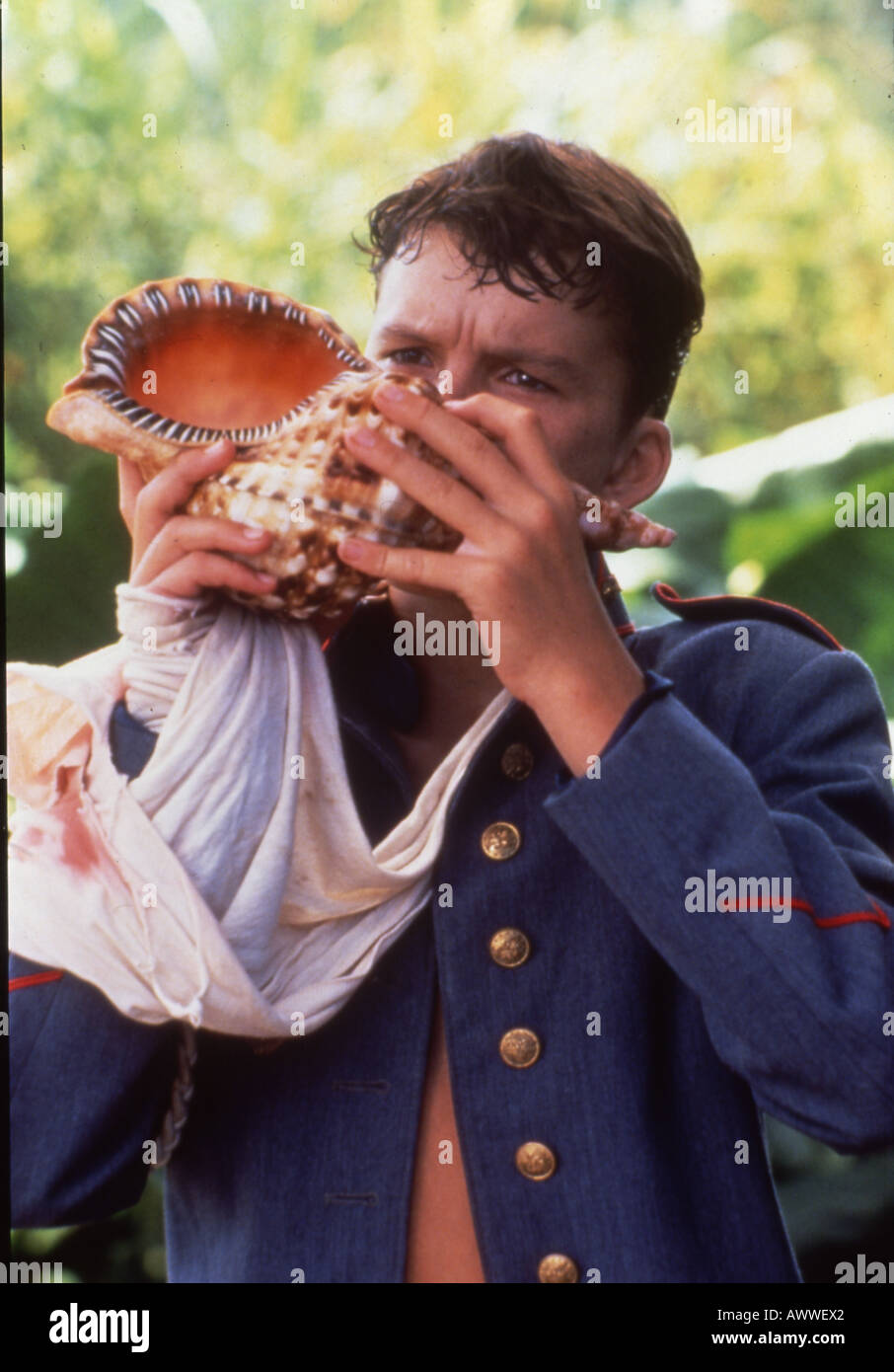 LORD OF THE FLIES 1990 Columbia film with Balthazar Getty Stock Photo