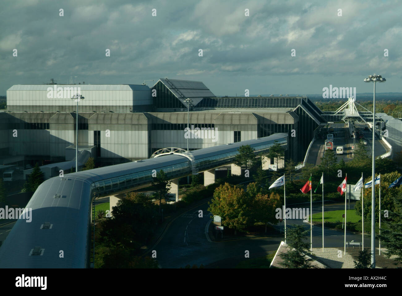 Manchester Airport Terminal Stock Photo