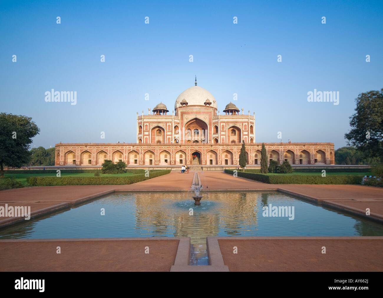 Humayun's Tomb in Delhi in India Stock Photo