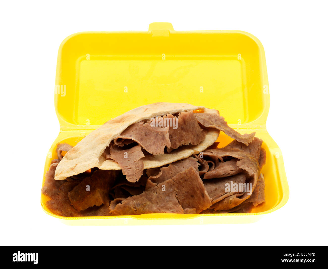 Doner Kebab Stock Photo