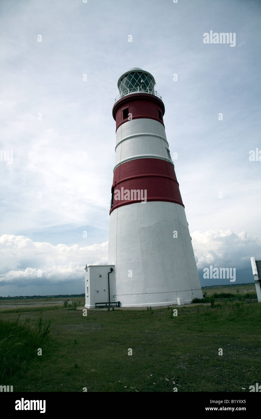 Lighthouse Orford Ness, Suffolk, England Stock Photo