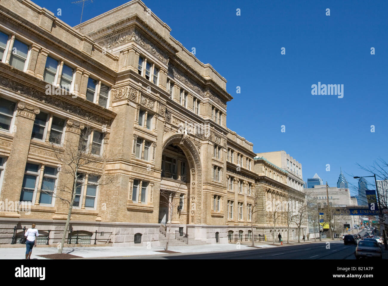 Drexel University Main Building Stock Photo