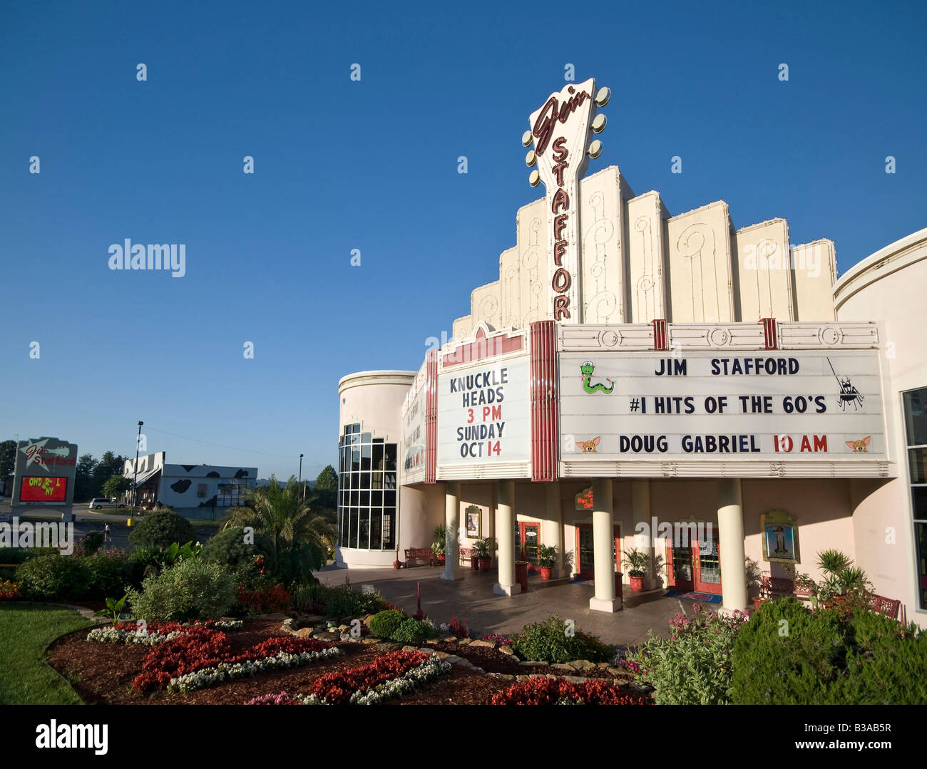 USA, Missouri, The Ozarks, Branson, Jim Stafford Theater Stock Photo