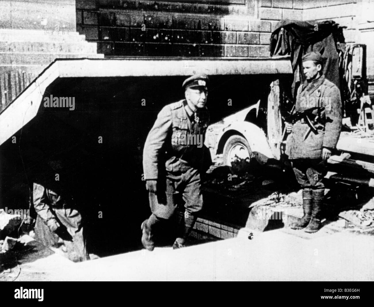 General Weidling, Hitler's Bunker Stock Photo