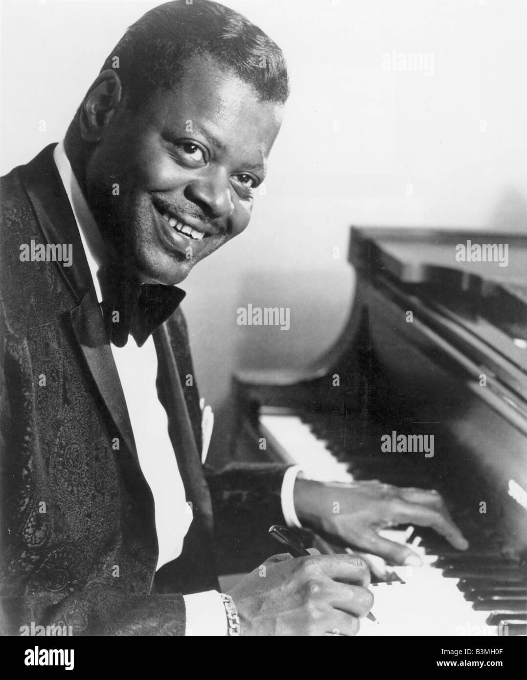 OSCAR PETERSON  US jazz musician Stock Photo