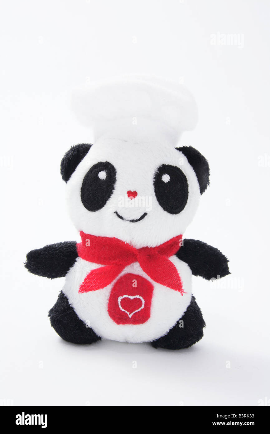 Soft Toy Baby Panda Stock Photo