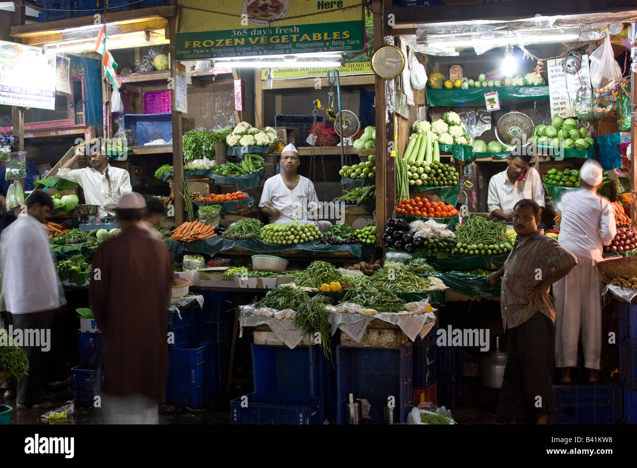 Crawford Market Mumbai , India Stock Photo