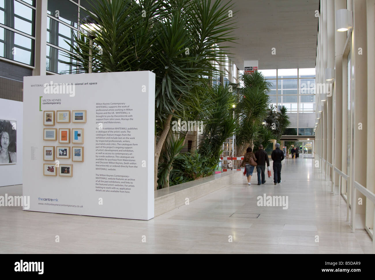 thecentre:mk shopping centre - Milton Keynes - Buckinghamshire Stock Photo