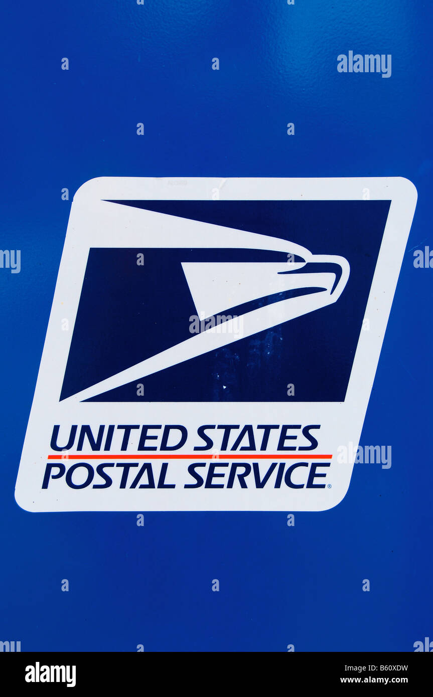 United States Postal Servicebox, USA Stock Photo