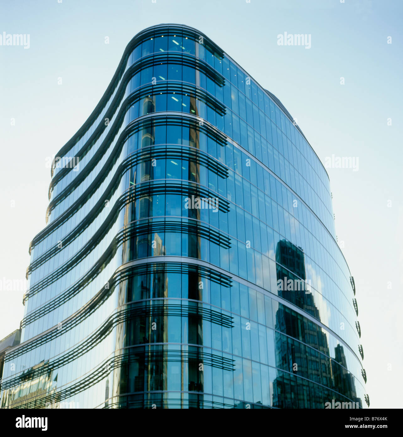 One London Wall Norman Foster building, London Square Mile, England, UK  KATHY DEWITT Stock Photo