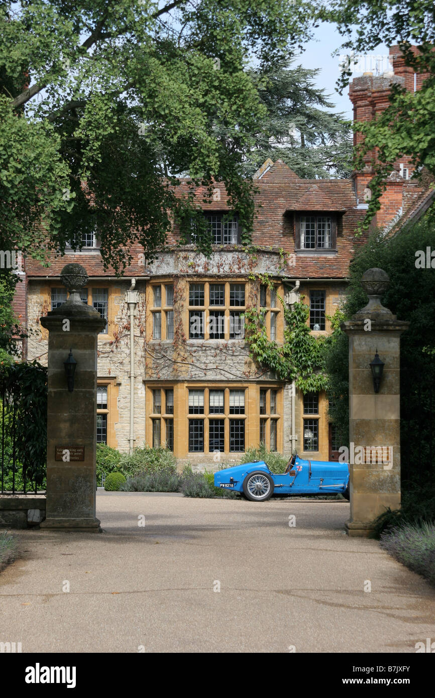 Le Manoir aux Quat'Saisons, Raymond Blanc's Two Michelin star Restaurant in Great Milton Oxfordshire Stock Photo