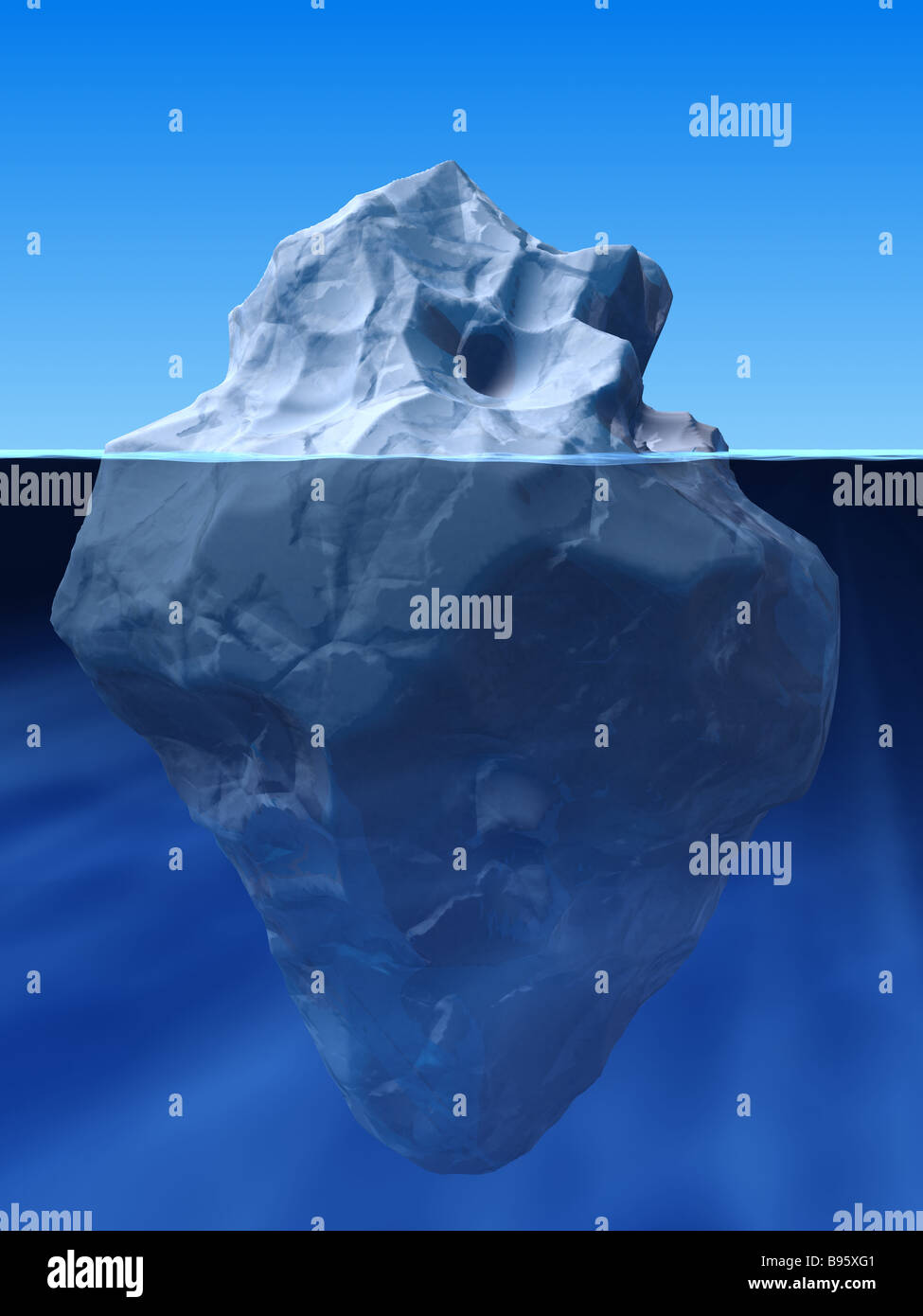 ice berg Stock Photo