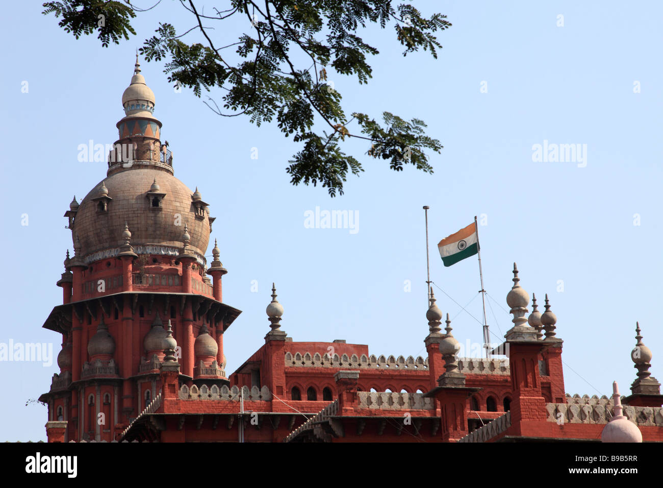 India Tamil Nadu Chennai Madras High Court Stock Photo