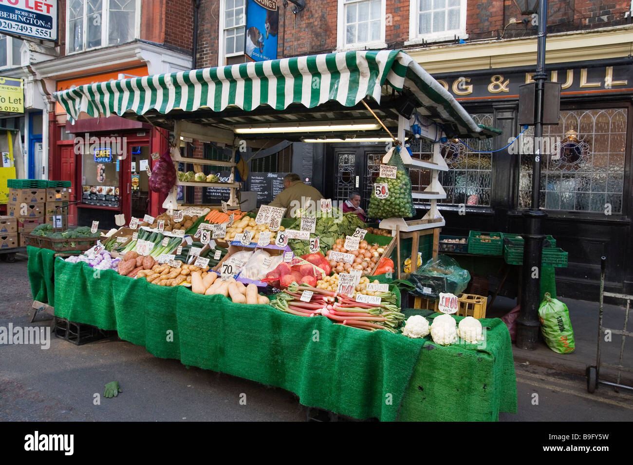 Surrey Street Market in Croydon Stock Photo